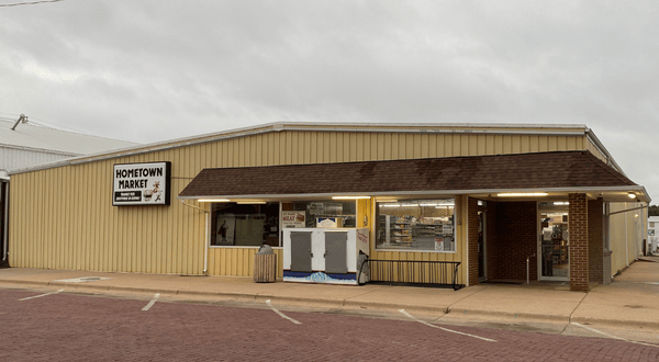 Storefront of Hometown Market