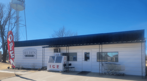 Storefront of Selden Grocery